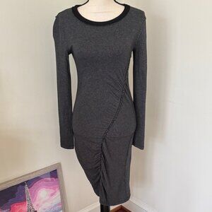 Splendid Charcoal Long Sleeve Dress